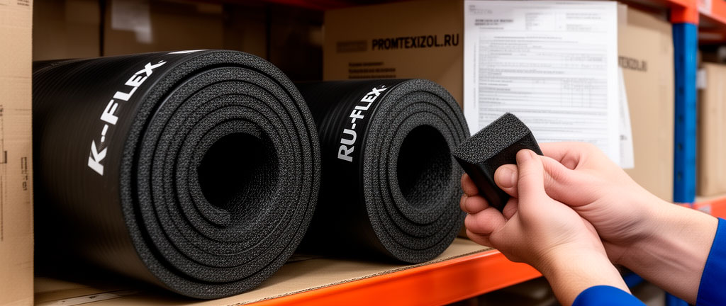 K-FLEX и РУ-ФЛЕКС: сравнение изоляции из вспененного каучука