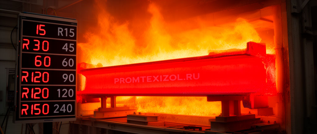 Predely ognestojkosti R15-R240